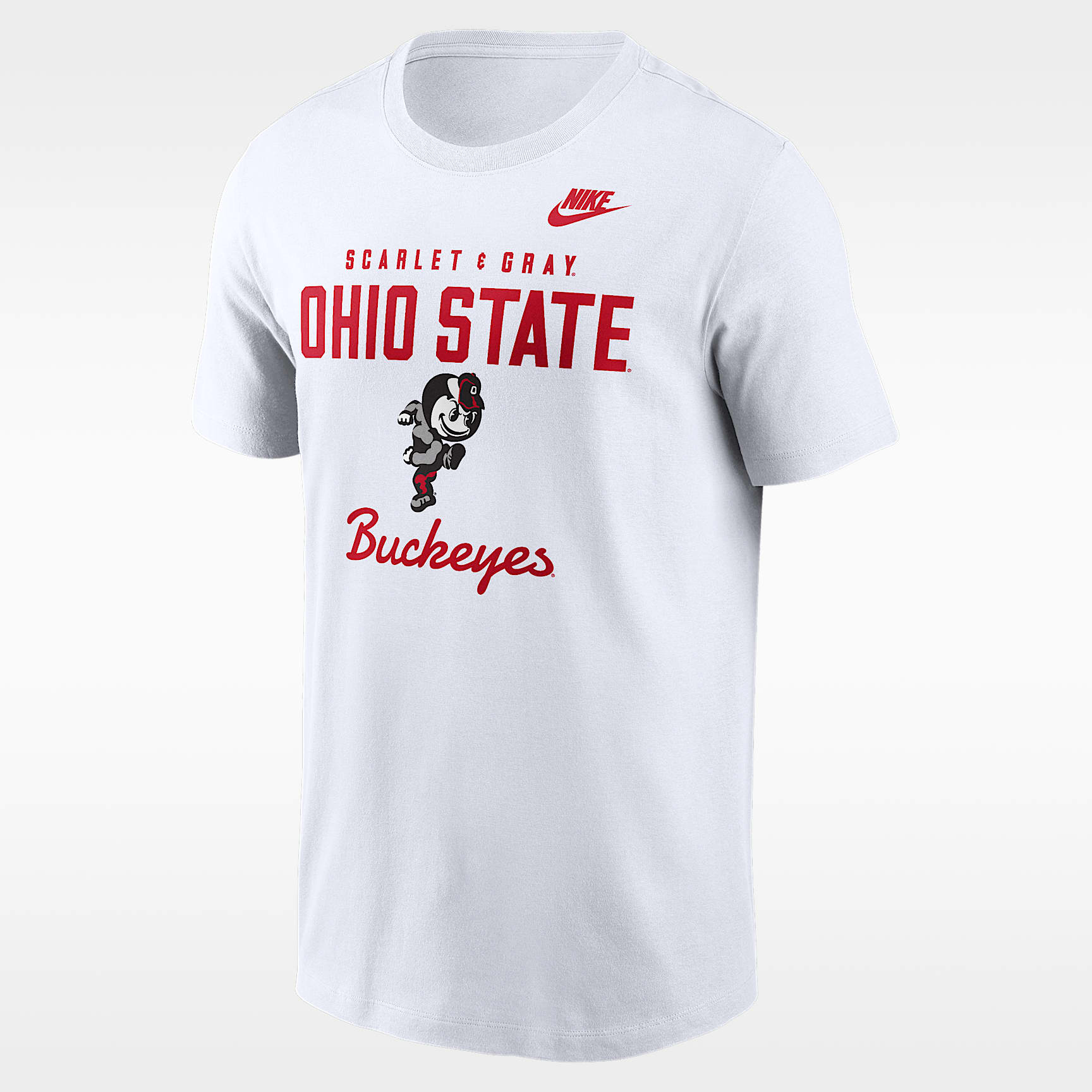 Nike Ohio State大学 アメフト ゲームシャツ XXL Ohio State Legacy Stacked Est Men's Nike College T-Shirt. Nike.com